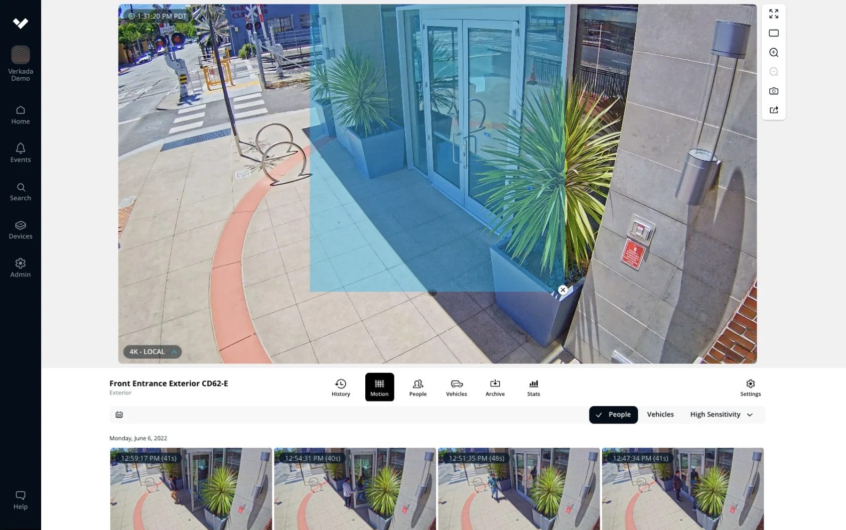 security cameras by Verkada