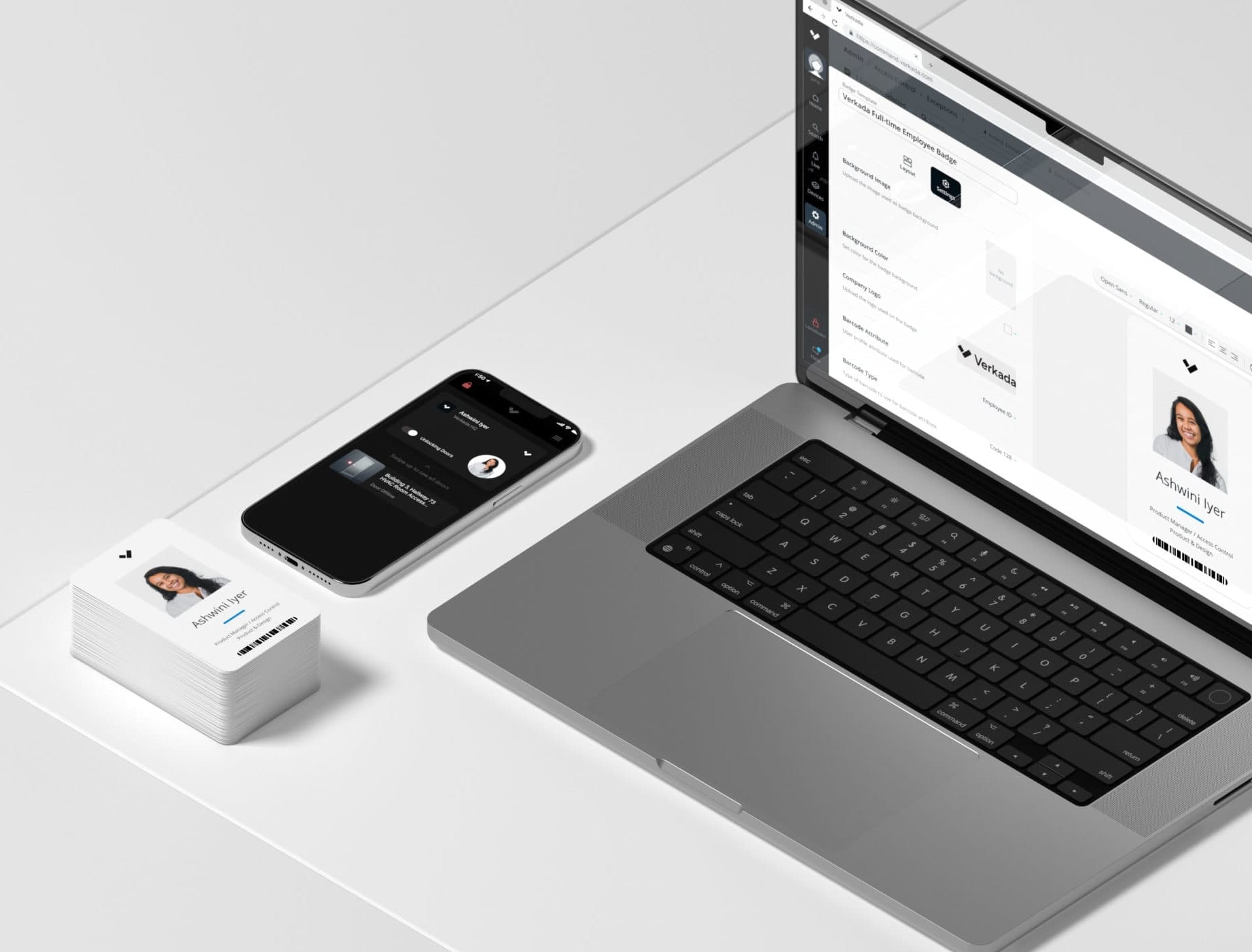 Verkada access control paired with video surveillance system for Houston, TX business