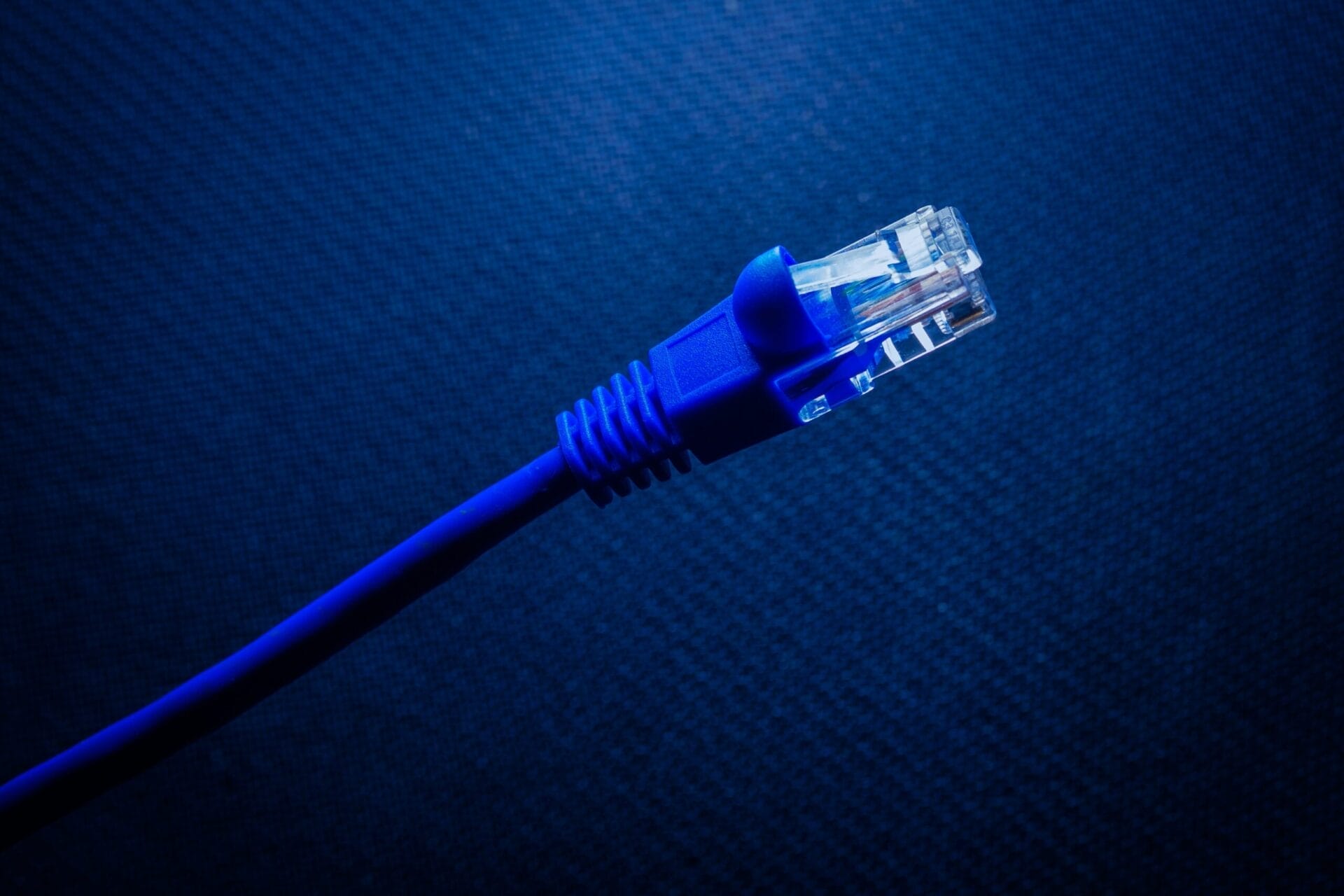 Blue Ethernet cable for best PoE Camera systems
