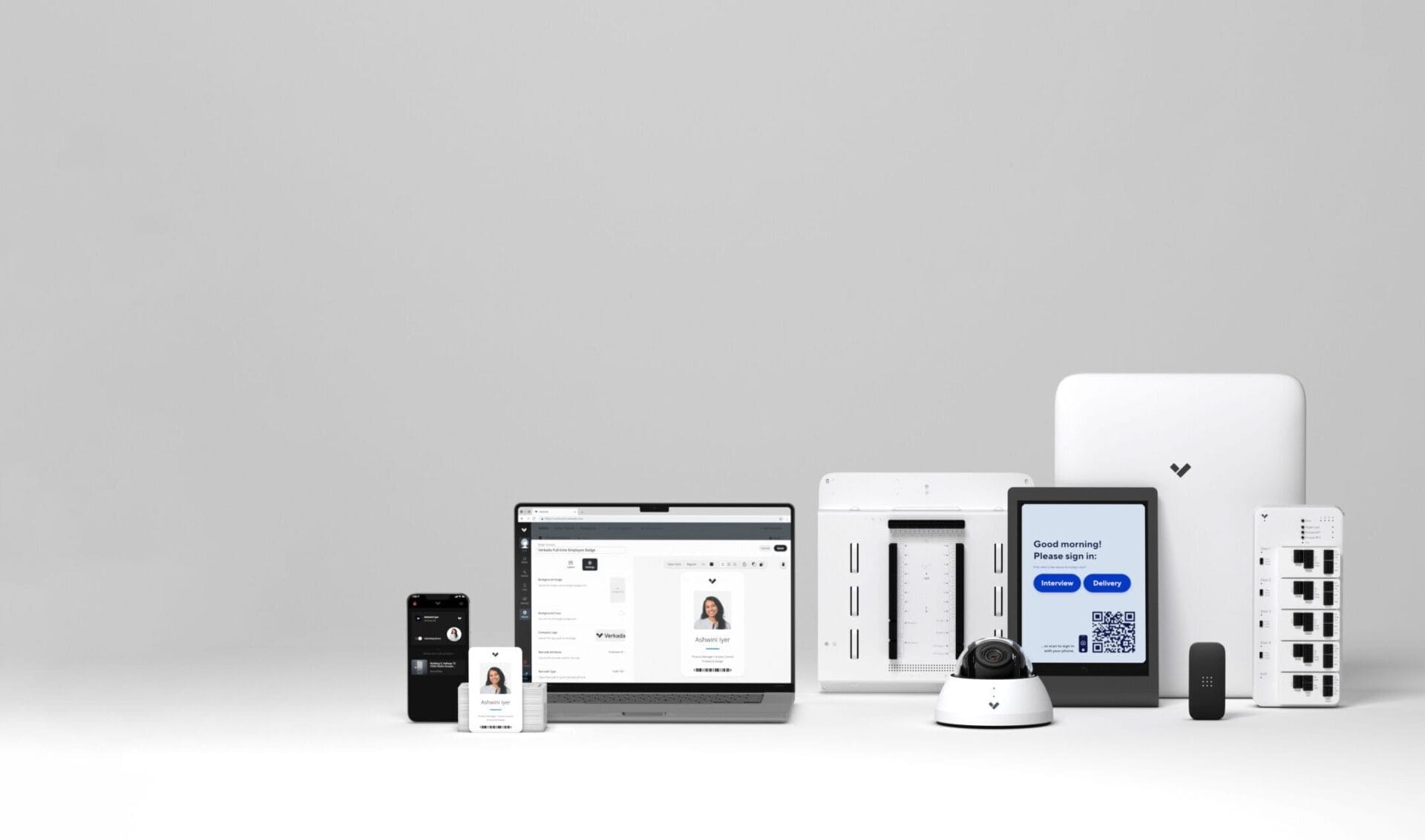 Verkada family including CB62-E security cameras