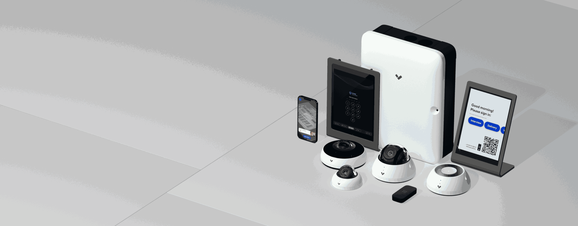Verkada security device family including the CF81-E