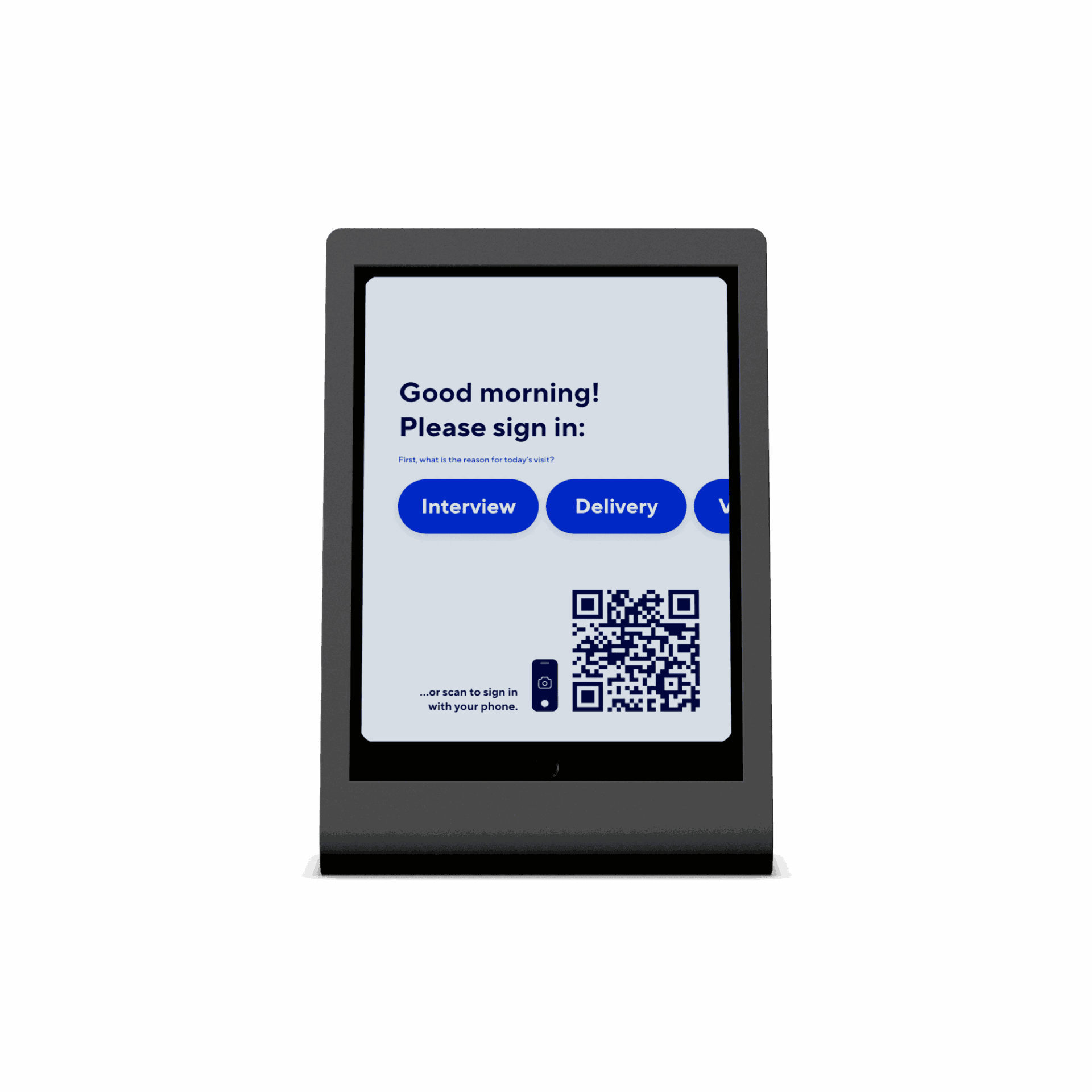 Customizable sign-in with Verkada Guest