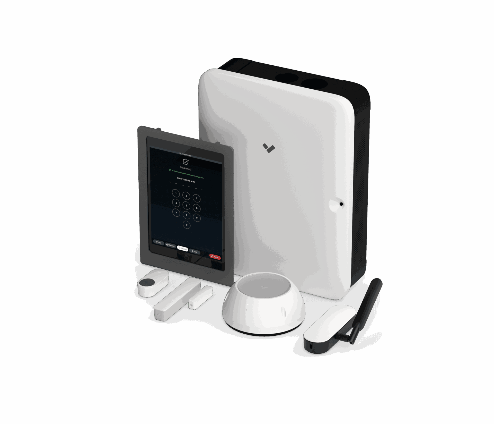 Verkada alarm family including environmental monitoring solutions