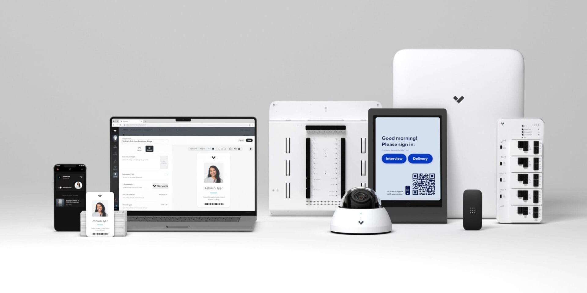 Verkada’s access control device family for door access control systems